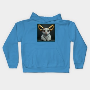 Horned cute fantastic beast Kids Hoodie